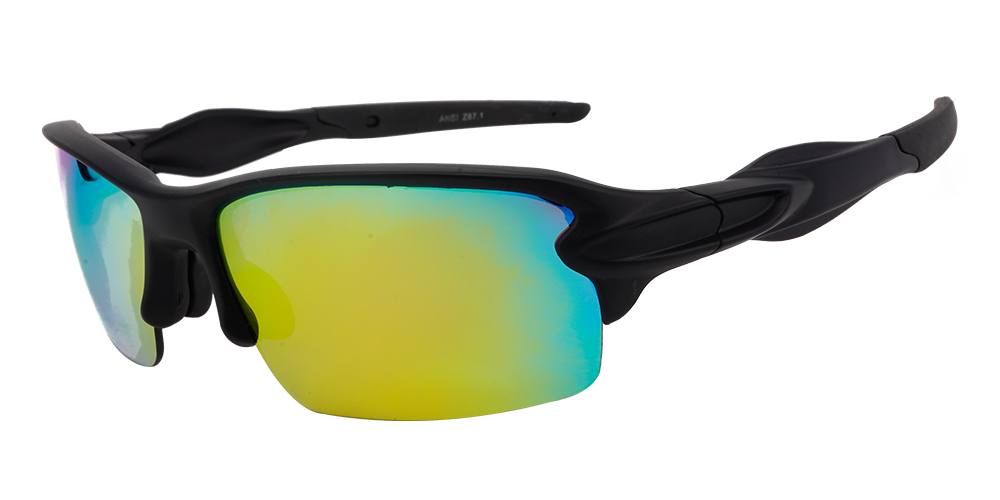 Prescription Safety Sports Sunglasses Matrix Black