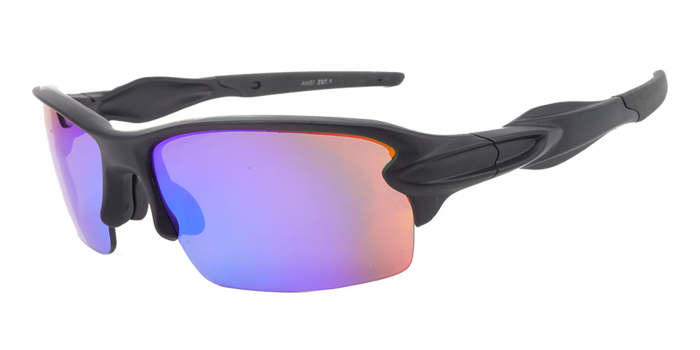 Prescription Safety Sports Sunglasses Matrix Black